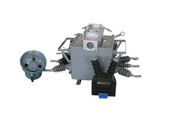 Driefasen Vcb Outdoor AC Automatische vacuümcircuitbreaker Roestvrij staal met intelligente controller