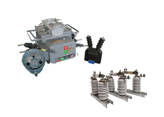ZW20-12(F) Elektrische buitengrenzingsvacuümcircuitbreaker 180 kg met porseleinen isolatie-afkoppeling
