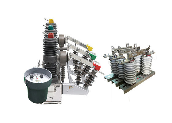 Elektrische sectionalizer 3P met intelligente controller vacuümcircuitbreaker paar met buiten keramische haakstok