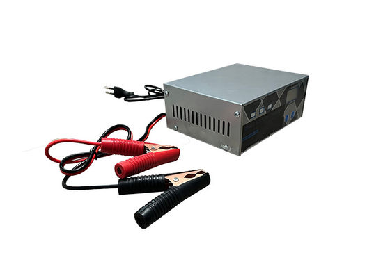 Smart Motor Battery Charger 260W Handmatig verstelbare AGM Jump Starter Draagbare Autobattery Charger met zilveren kleur