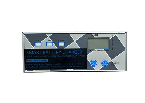 Volledig automatische AGM-motorbatterijoplader voor loodzuurbatterij/waterbattey/droge batterij
