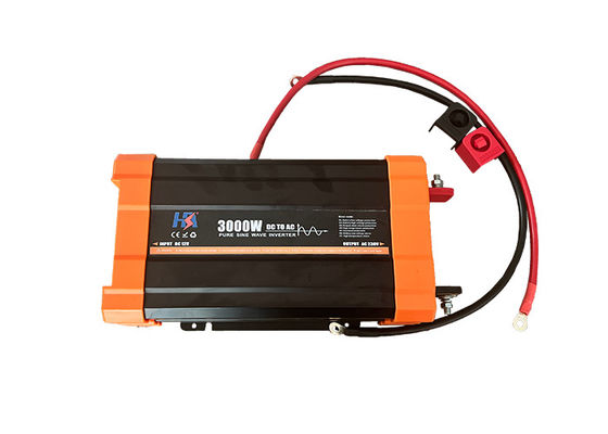 Multi-Protection Home Power Inverter LCD Display Aanpasbaar Pure Sinus Wave Output Inverter Met Lichte Ruis